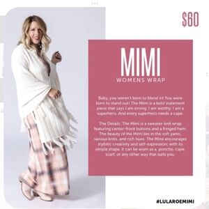 LuLaRoe Women's Wrap In Black